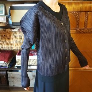 Pleats Please Issey Miyake top shirt jacket 3